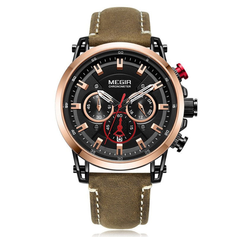 Megir hommes montres chronographe