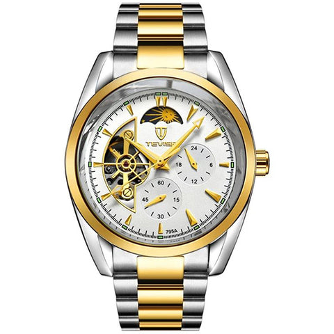 STYLISH MECHANICAL WATCH GOLD MAN