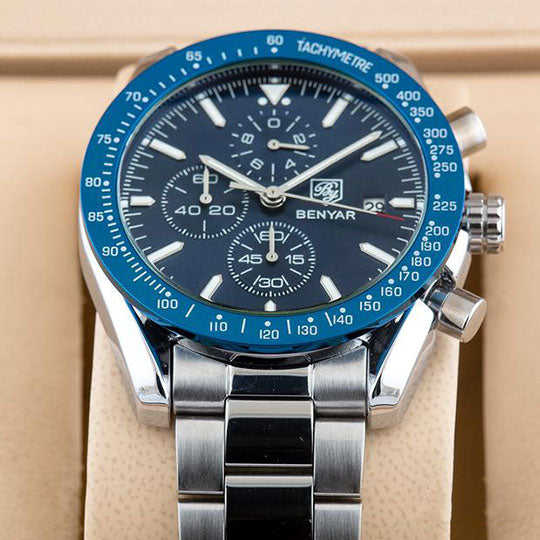 Benyar fashion Chronographe Bleu