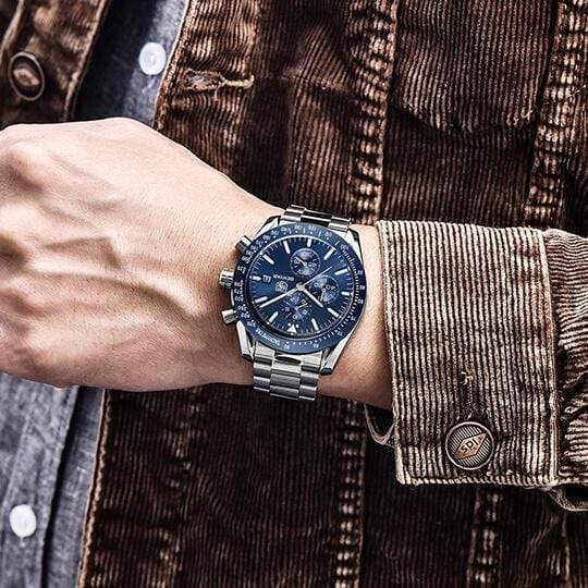 Benyar fashion Chronographe Bleu