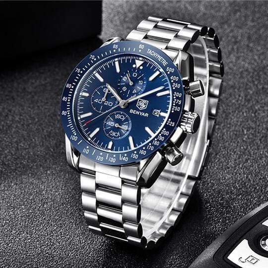 Benyar fashion Chronographe Bleu