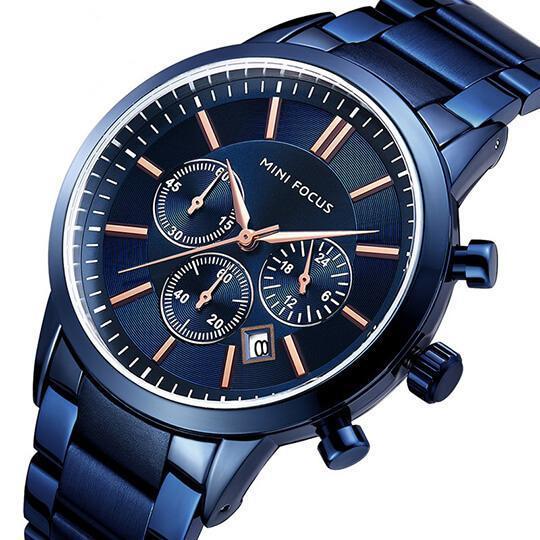 Minifocus Fashion montre chronographe