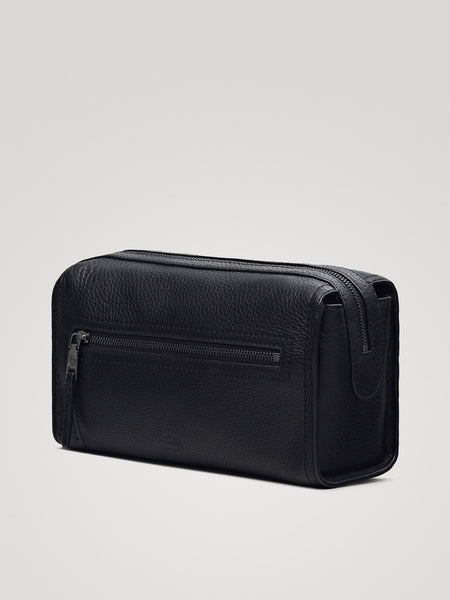 Trousse de toilette en cuir