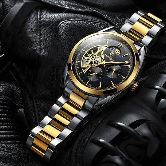 CLASSY MECHANICAL WATCH GOLD MAN