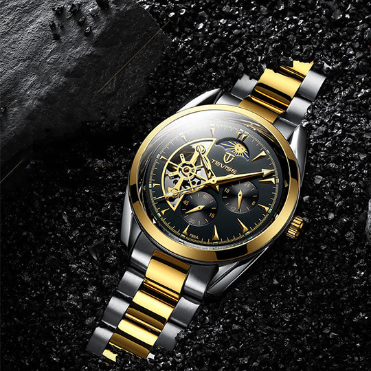 CLASSY MECHANICAL WATCH GOLD MAN