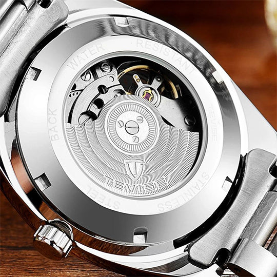 STYLISH MECHANICAL WATCH GOLD MAN